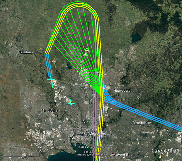 Runway 34 departure change