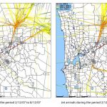 Jet Arrivals: December 2007 v December 2008 Jet Arrivals: December 2007 v December 2008