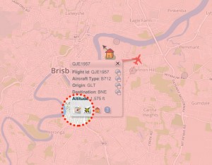 Click on the report aircraft icon and complete the form