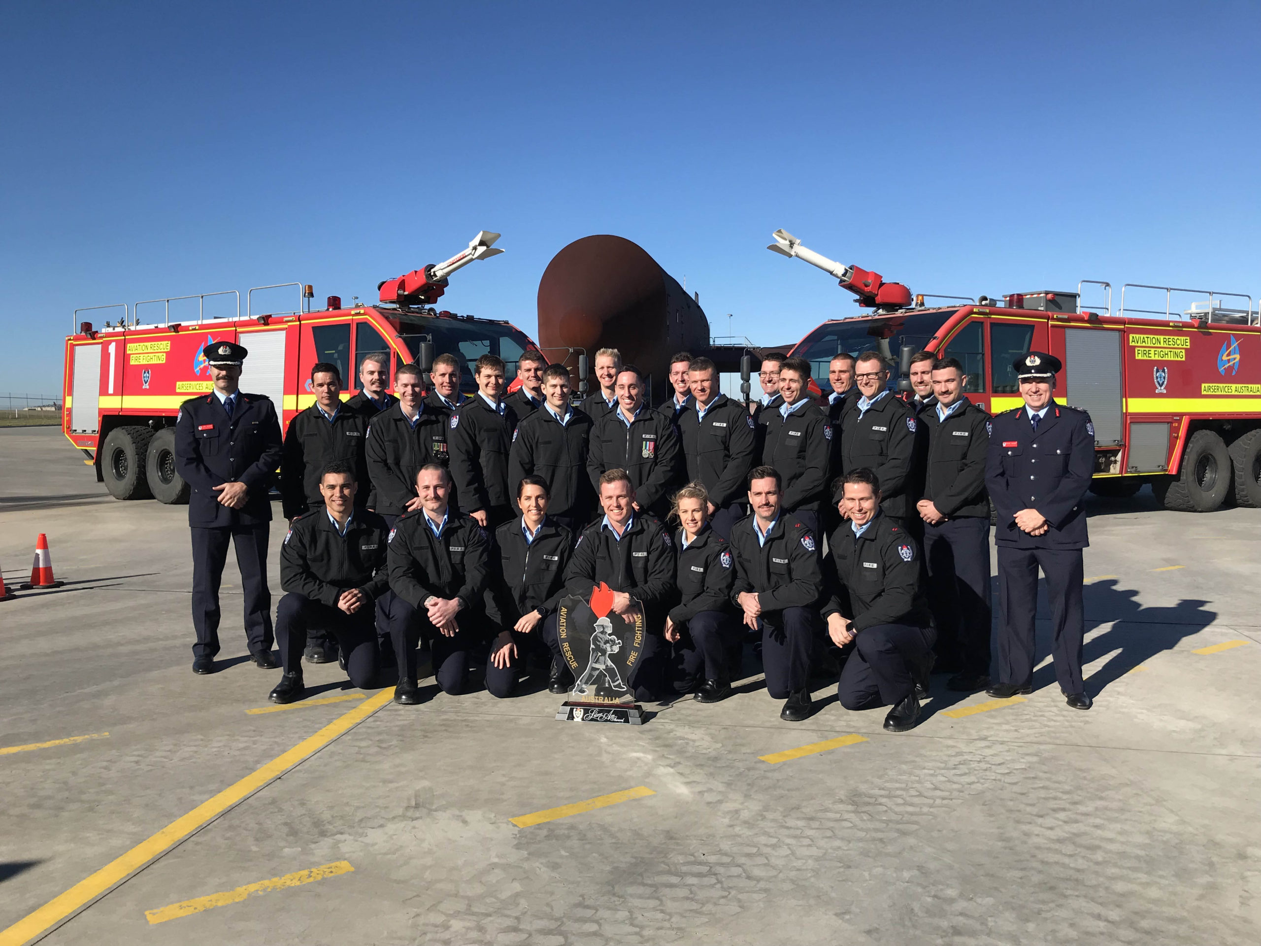 24 Aviation Rescue Fire Fighters graduate Airservices