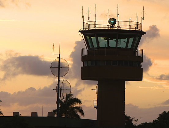 Air Traffic Control Tower.