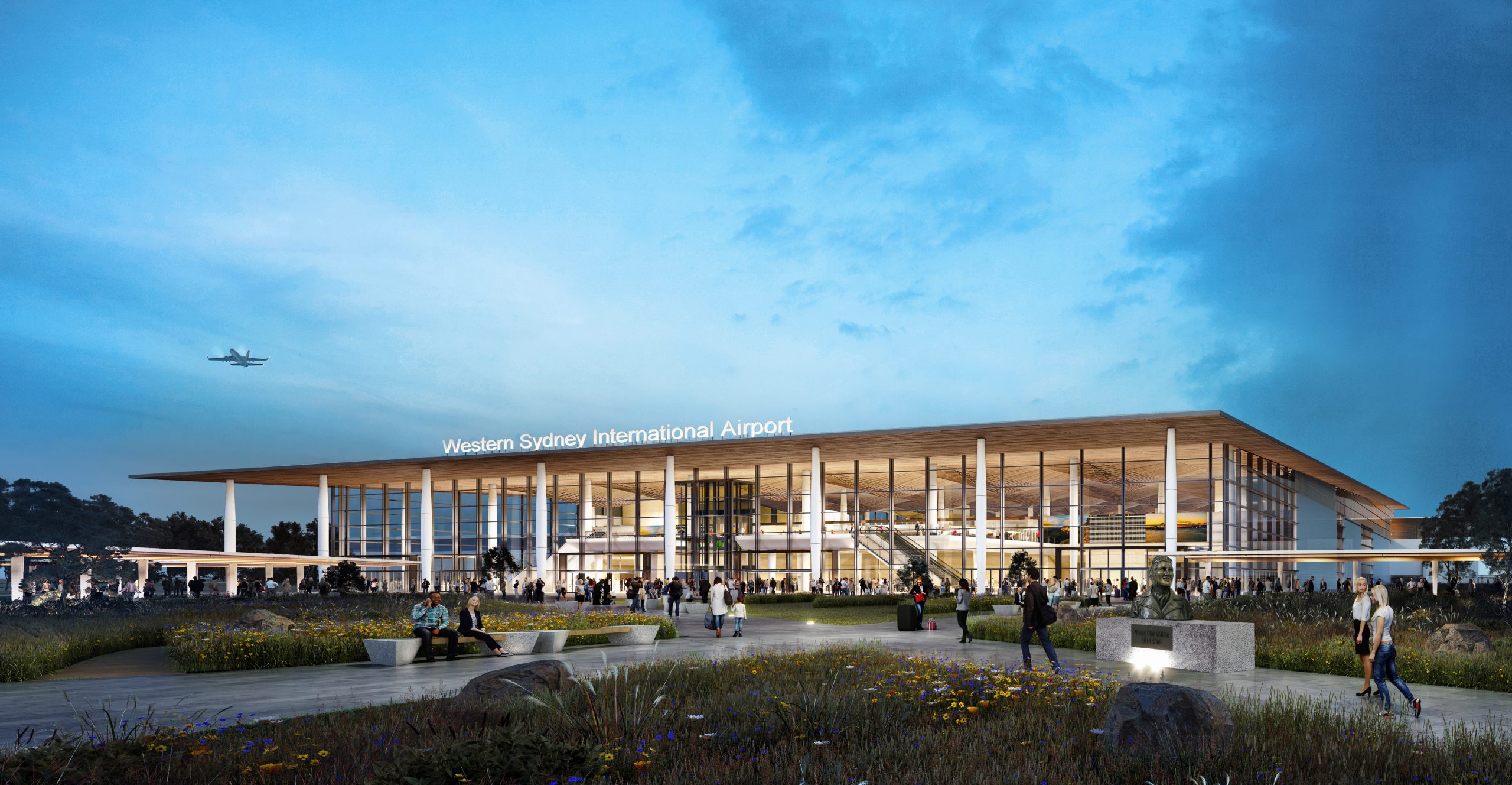 An image of Western Sydney International (Nancy-Bird Walton) Airport (WSI) exterior