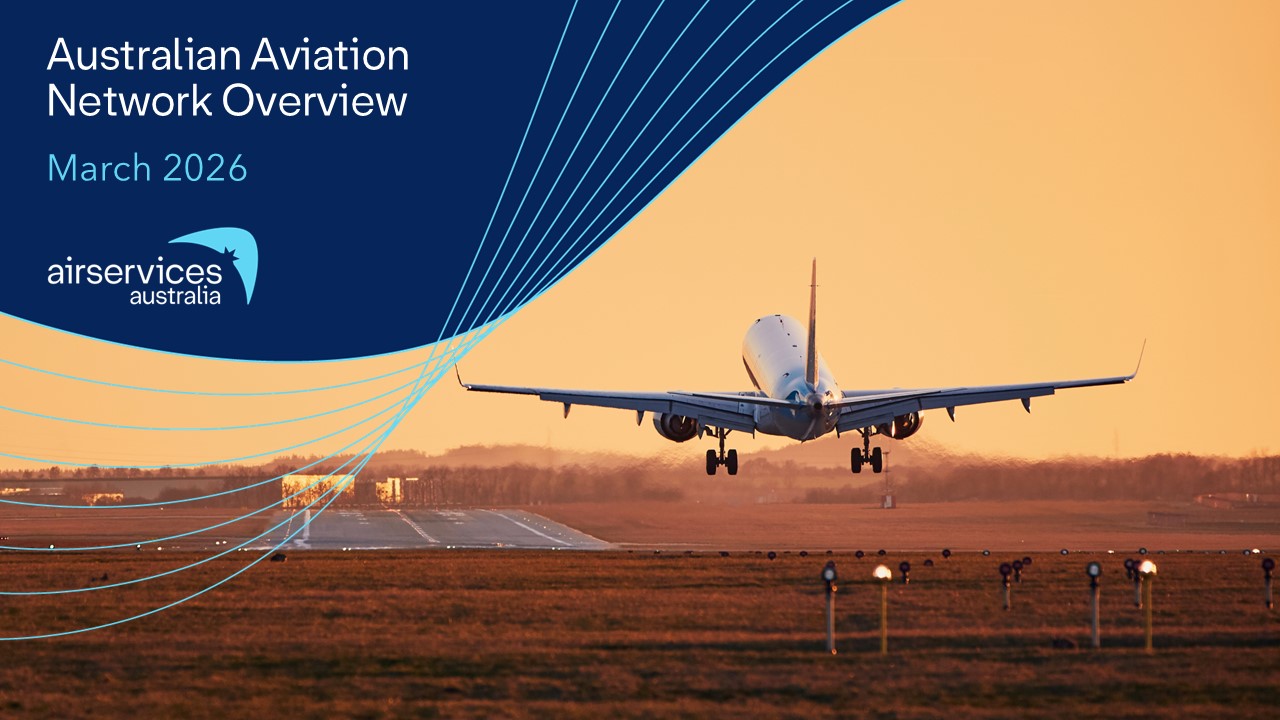 Corporate report , covering trends in the Australian aviation sector.