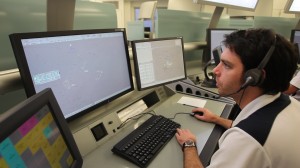 Trainee air traffic controller. 