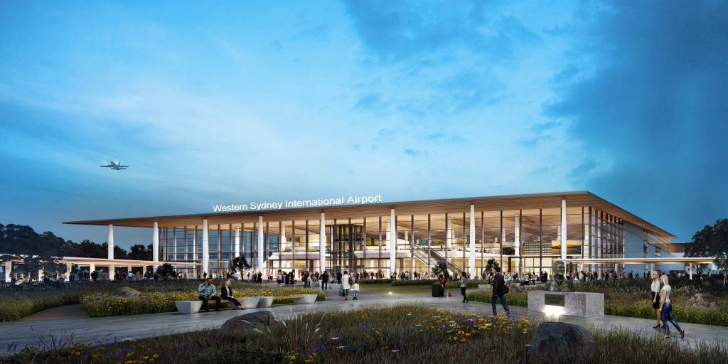 An image of Western Sydney International (Nancy-Bird Walton) Airport (WSI) exterior
