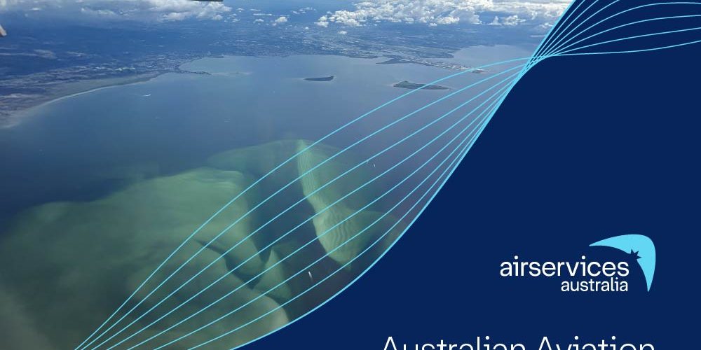 Corporate report cover featuring a plane