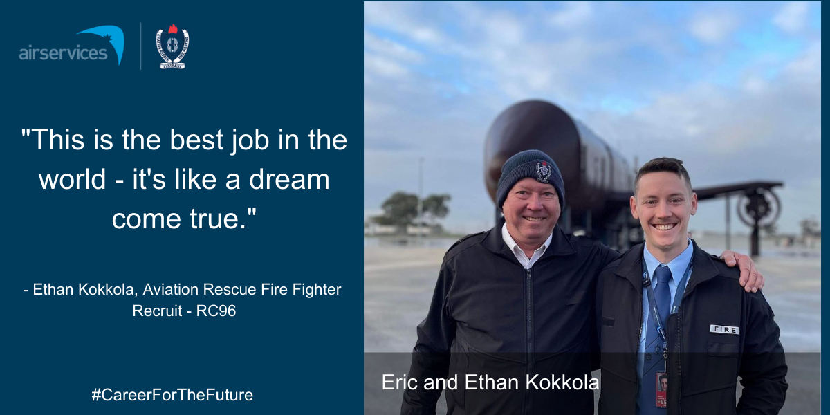 Eric and Ethan Kokkola keep ARFFS in the family.