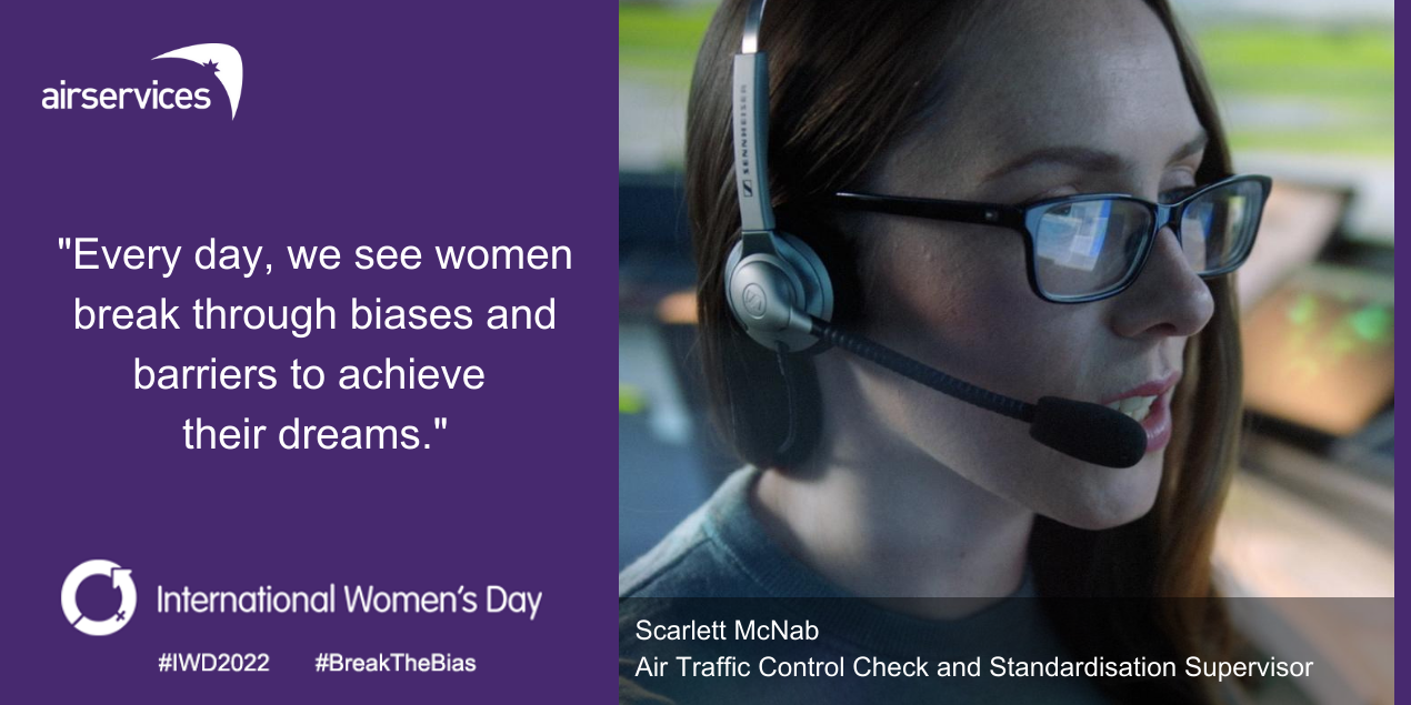 Scarlett is a highly skilled guardian of the Australian sky – part of our team of air traffic controllers, who are among the best in the world. 